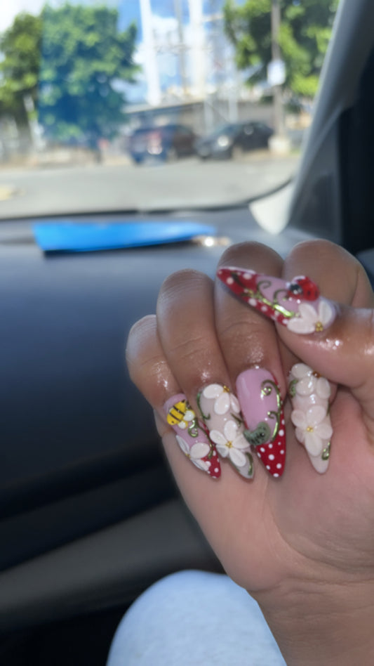 Petals & Polka Dots
